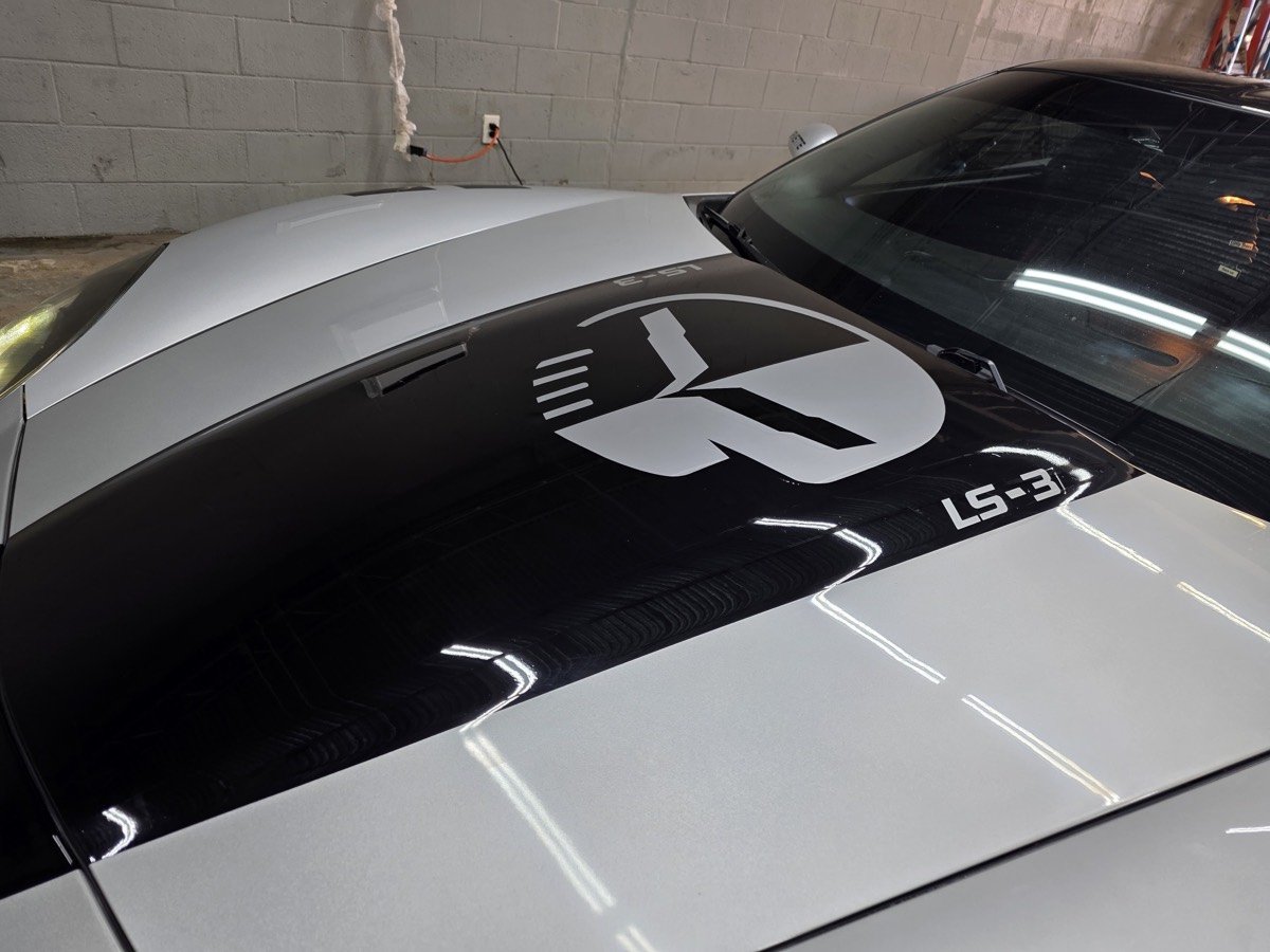 Custom color transformation on a vehicle